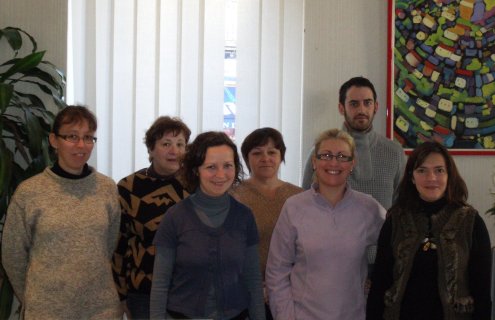 photo du personnel administratif dans son ensemble